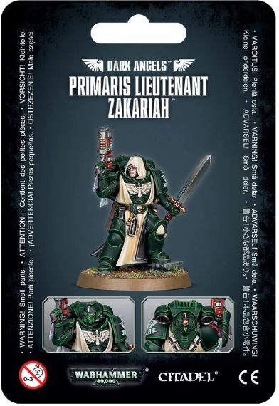 Dark Angels: Primaris Lieutenant Zakariah (E) (OOP?)